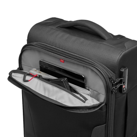 Manfrotto MB PL-RL-A50 - walizka, plecak fotograficzny na kółkach, Pro Light Reloader Air 50 - przykład użycia